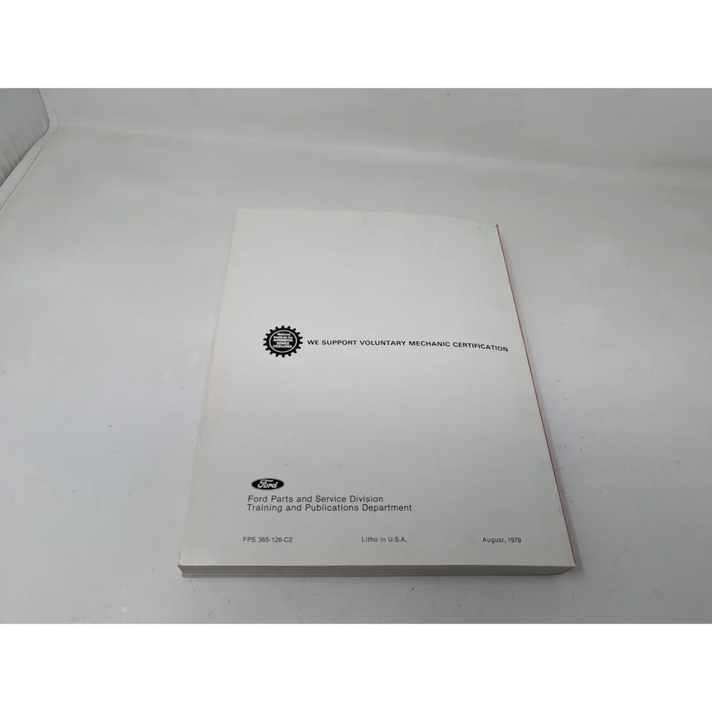 1980 Ford Car Shop Repair Manual‎ Electrical Mustang Capri Pinto OEM Original